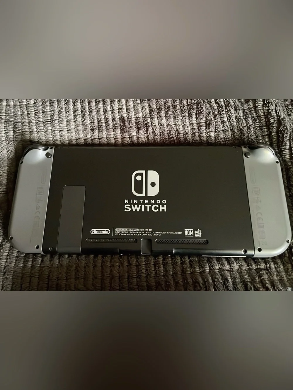 Nintendo Switch Console with Gray Joy-Con Controllers